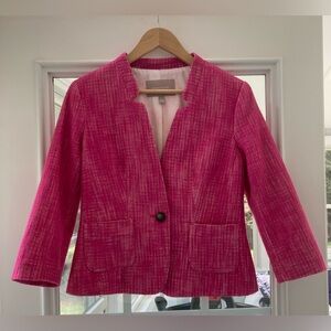 Banana Republic Factory Hot Pink Blazer 6